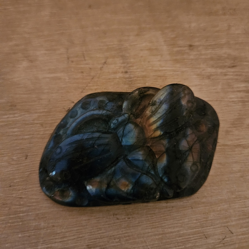 LABORADITE BUTTERFLY CRYSTAL